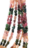 Natural Tourmaline Gemstone Beads, Beading Supplies for DIY Jewelry Making, Bulk Wholesale Beads, Tourmaline Nugget Beads Jewelry Supplies