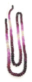 Ruby Beads, Gemstone Beads, Shaded Ruby Beads, Wholesale Beads, Jewelry Supplies, July Birthstone, Jewelry Making, Bulk Beads, 3-4mm, 16"