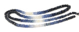 Sapphire Beads, Shaded Sapphire Beads, Gemstone Beads, Natural Gemstone Beads, Beading Supplies, Jewelry Making, Wholesale Beads, 16" Strand
