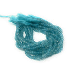Natural Apatite Gemstone Beads, Genuine Gemstone Wholesale Jewelry Supplies for Jewelry Making, 3.5-4mm, 13" Strand