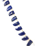 10 Pcs Natural Lapis Lazuli Gemstone Beads, Genuine Gemstone Wholesale Beads for Jewelry Making, Bulk Jewelry Supplies, 20x10.5mm
