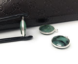 5Pcs Emerald Gemstone Charms, Sterling Silver Bracelet Charms for DIY Jewelry Making, May Birthstone , 19.5x16mm
