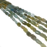Aquamarine Beads, Aquamarine, Beading Supplies, Jewelry Making, Wholesale Beads, Bulk Beads, Natural Beads, Nugget Beads, 11.5" Strand