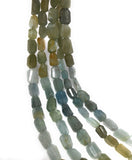 Aquamarine Beads, Aquamarine, Beading Supplies, Jewelry Making, Wholesale Beads, Bulk Beads, Natural Beads, Nugget Beads, 11.5" Strand