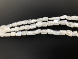 Rainbow Moonstone Beads, Natural Gemstone Beads, Nugget Beads, Jewelry Supplies, Bulk Wholesale Beads, 9x8mm - 13x9mm