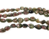 Natural Watermelon Tourmaline Beads, Multi Tourmaline Gemstone Beads for Jewelry Making, Spiritual Healing Chakra Beads, October Birthstone