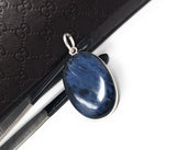 Natural Sterling Silver Pietersite Pendant, Genuine Gemstone Pendant, Tiger's Eye Jewelry, Wholesale Pendant for DIY Jewelry Making