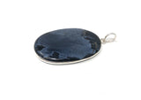 Natural Sterling Silver Pietersite Pendant, Genuine Gemstone Pendant, Tiger's Eye Jewelry, Wholesale Pendant for DIY Jewelry Making