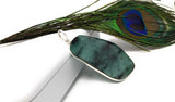 Emerald Pendant, Sterling Silver Pendant, Gemstone Pendant, May Birthstone Jewelry, Wholesale DIY Jewelry Making