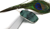 Emerald Pendant, Sterling Silver Pendant, Gemstone Pendant, May Birthstone Jewelry, Wholesale DIY Jewelry Making
