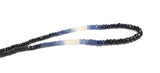 Sapphire Beads, Shaded Sapphire Beads, Gemstone Beads, Natural Gemstone Beads, Beading Supplies, Jewelry Making, Wholesale Beads, 16" Strand