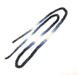 Sapphire Beads, Shaded Sapphire Beads, Gemstone Beads, Natural Gemstone Beads, Beading Supplies, Jewelry Making, Wholesale Beads, 16" Strand