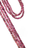 Tourmaline Beads, Gemstone Beads, Pink Tourmaline Beads, Beading Supplies, Natural Tourmaline Beads, Wholesale Beads, Bulk Beads, 13.5"