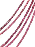 Tourmaline Beads, Gemstone Beads, Pink Tourmaline Beads, Beading Supplies, Natural Tourmaline Beads, Wholesale Beads, Bulk Beads, 13.5"