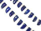 10 Pcs Natural Lapis Lazuli Gemstone Beads, Genuine Gemstone Wholesale Beads for Jewelry Making, Bulk Jewelry Supplies, 20x10.5mm