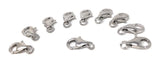 Wholesale 5 Pcs Sterling Silver Lobster Clasp, Lobster Claw Clasp, Jewelry Findings for DIY Jewelry Making, Bulk Silver findings, 11x7mm
