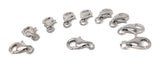 Wholesale 5 Pcs Sterling Silver Lobster Clasp, Lobster Claw Clasp, Jewelry Findings for DIY Jewelry Making, Bulk Silver findings, 11x7mm