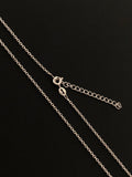 Sterling Silver Necklace Chain, Silver Link Chain 1.3mm, Jewelry Findings, Wholesale DIY Jewelry Making Supplies, 18" Plus 2" Extender Chain