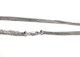 Sterling Silver Necklace Chain, Multi Strand Silver Chain, Jewelry Findings, Wholesale DIY Jewelry Making Supplies, 18" 925 Silver Chain