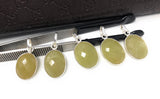 Sterling Silver Yellow Sapphire Pendant, Gemstone Pendants, Wholesale Jewelry Supplies forDIY Jewelry Making, Gifts for Her, Silver Pendant