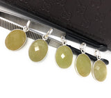 Sterling Silver Yellow Sapphire Pendant, Gemstone Pendants, Wholesale Jewelry Supplies forDIY Jewelry Making, Gifts for Her, Silver Pendant