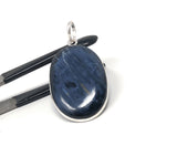 Natural Sterling Silver Pietersite Pendant, Genuine Gemstone Pendant, Tiger's Eye Jewelry, Wholesale Pendant for DIY Jewelry Making