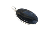 Natural Sterling Silver Pietersite Pendant, Genuine Gemstone Pendant, Tiger's Eye Jewelry, Wholesale Pendant for DIY Jewelry Making