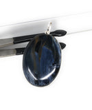 Natural Sterling Silver Pietersite Pendant, Genuine Gemstone Pendant, Tiger's Eye Jewelry, Wholesale Pendant for DIY Jewelry Making