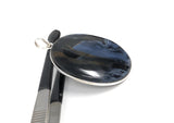 Natural Sterling Silver Pietersite Pendant, Genuine Gemstone Pendant, Tiger's Eye Jewelry, Wholesale Pendant for DIY Jewelry Making