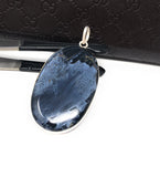 Natural Sterling Silver Pietersite Pendant, Genuine Gemstone Pendant, Tiger's Eye Jewelry, Wholesale Pendant for DIY Jewelry Making