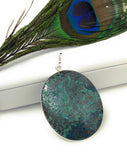 Natural Azurite Malachite Pendant, Genuine Gemstone Sterling Silver Pendant, Wholesale Jewelry for DIY Jewelry Making