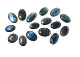 Wholesale Labradorite Cabochon, Natural Gemstone Labradorite Cabochon, Wire Wrapping Jewelry Supplies, Jewelry Making, 28mm-38mm, 4Pc/5Pc
