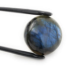 4 Pcs Labradorite Cabochon, Natural Gemstone Labradorite Cabochon, Wire Wrapping Jewelry Supplies, Wholesale Cabochons, 25mm-34mm