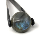 Wholesale 5 Pcs Shape Labradorite Cabochon, Natural Gemstone Labradorite Cabochon, Wire Wrapping Jewelry Supplies, DIY Jewelry 23mm-42mm