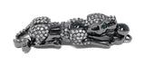 CZ Micro Pave Leopard Connector, Pave Findings, CZ Pave Connectors, Jewelry Findings, Jewelry Supplies, for DIY Jewelry Making, 1 Pc