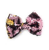 5" Double Side Reversible Sequins Hair Bows Without Clip for DIY Craft Kids Headwear Supplies, DIY Crafts , Hair Accessories