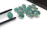 Natural Amazonite connectors