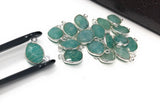 Natural Amazonite connectors
