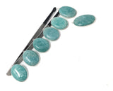 Sterling Silver Amazonite Gemstone Charms, Natural Gemstone Charms Jewelry Supplies for DIY Jewelry Making, Wholesale Large Charms, 1 Pc