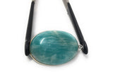3Pcs Amazonite Gemstone Charms, Sterling Silver Charms, Natural Peruvian Amazonite Charms, DIY Jewelry Making Supplies