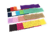Lace Elastic Headbands, 2" Wholesale Headbands, Stretch Headbands DIY Supplies