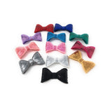 2" Sequins Bows for DIY Headbands, DIY Crafts, Headwear Supplies, Mini Bow Headband DIY Supply, Bow Embellishments, 1 Pc