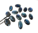 Wholesale Labradorite Cabochon, Natural Gemstone Labradorite Cabochon, Wire Wrapping Jewelry Supplies, Jewelry Making, 28mm-38mm, 4Pc/5Pc