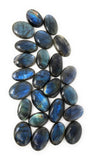 Wholesale Labradorite Cabochon, Natural Gemstone Labradorite Cabochon, Wire Wrapping Jewelry Supplies, Jewelry Making, 28mm-38mm, 4Pc/5Pc