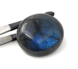 Labradorite Cabochon, Natural Gemstone Cabochon, Labradorite , Wire Wrapping, Jewelry Supplies, Jewelry Making, DIY Jewelry, 41.25x24mm