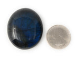 Labradorite Cabochon, Natural Gemstone Cabochon, Labradorite , Wire Wrapping, Jewelry Supplies, Jewelry Making, DIY Jewelry, 41.25x24mm