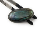 Wholesale 5 Pcs Shape Labradorite Cabochon, Natural Gemstone Labradorite Cabochon, Wire Wrapping Jewelry Supplies, DIY Jewelry 23mm-42mm