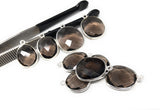 5Pcs Smokey Quartz Charms, Sterling Silver Gemstone Charms, Wholesale Jewelry Supplies for DIY Jewelry Making, Bulk Lot Charms