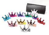 Princess Crown Sequins Hair Clips, Princess Hair Clips for Girls, Barrettes Sequins Clips, Toddler Hair Clips, Birthday Gifts, 1 Pair