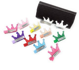 Princess Crown Sequins Hair Clips, Princess Hair Clips for Girls, Barrettes Sequins Clips, Toddler Hair Clips, Birthday Gifts, 1 Pair